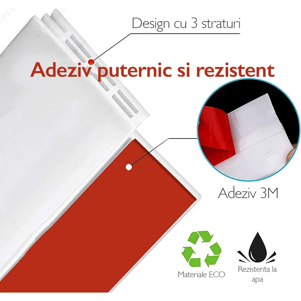 Protectie usa anti curent KidProtect Draft Mate, Alb Protectie usa anti curent KidProtect Draft Mate, Alb